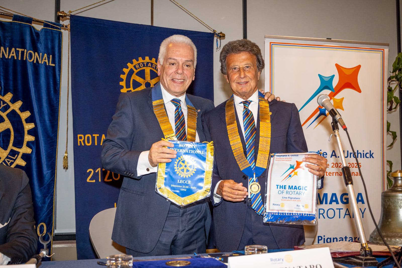 Nuovi soci al rotary club