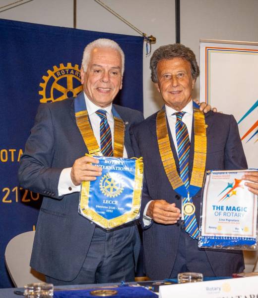 Nuovi soci al rotary club